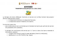 Leggi tutto: Avviso trasporto scolastico a.s.2021/22 - Montelupone